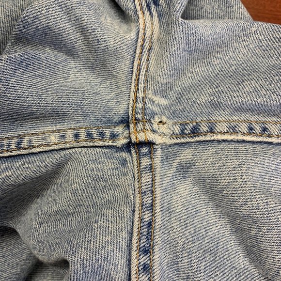 Men's Vintage 505 Levi's High Rise Orange Tag - Picture 4 of 10